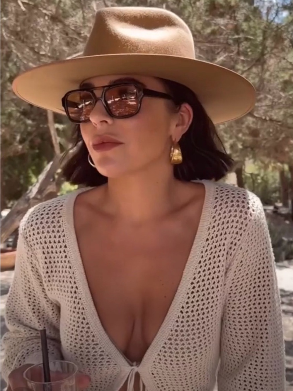 Lack of Color Teak Rancher Hat (57cm/M)